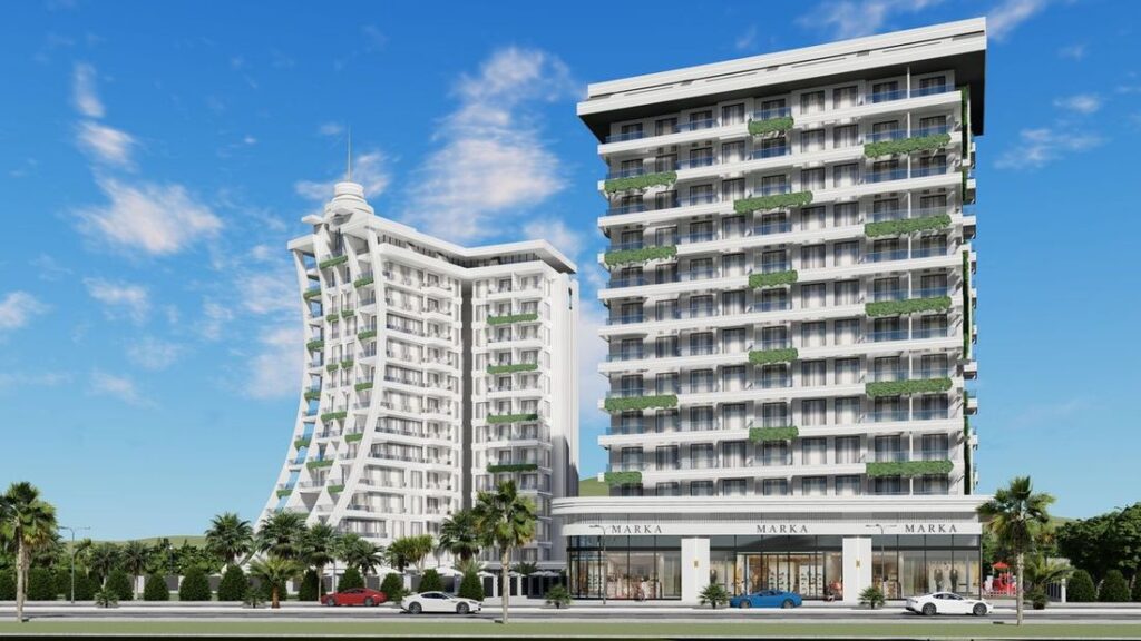 Aпартаменты в центре Махмутлара (35900)
