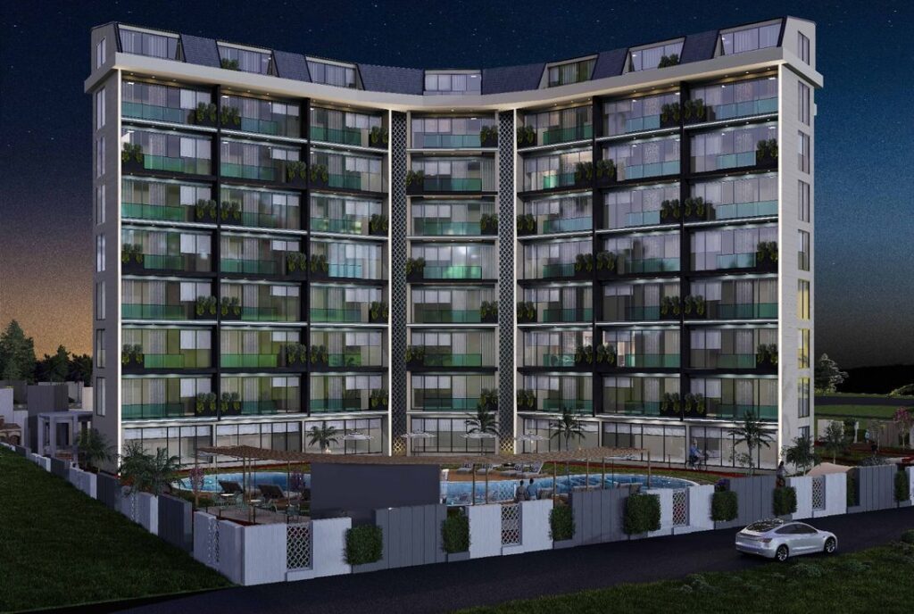 Комфортабельная квартира в комплексе в Газипаше (37800)