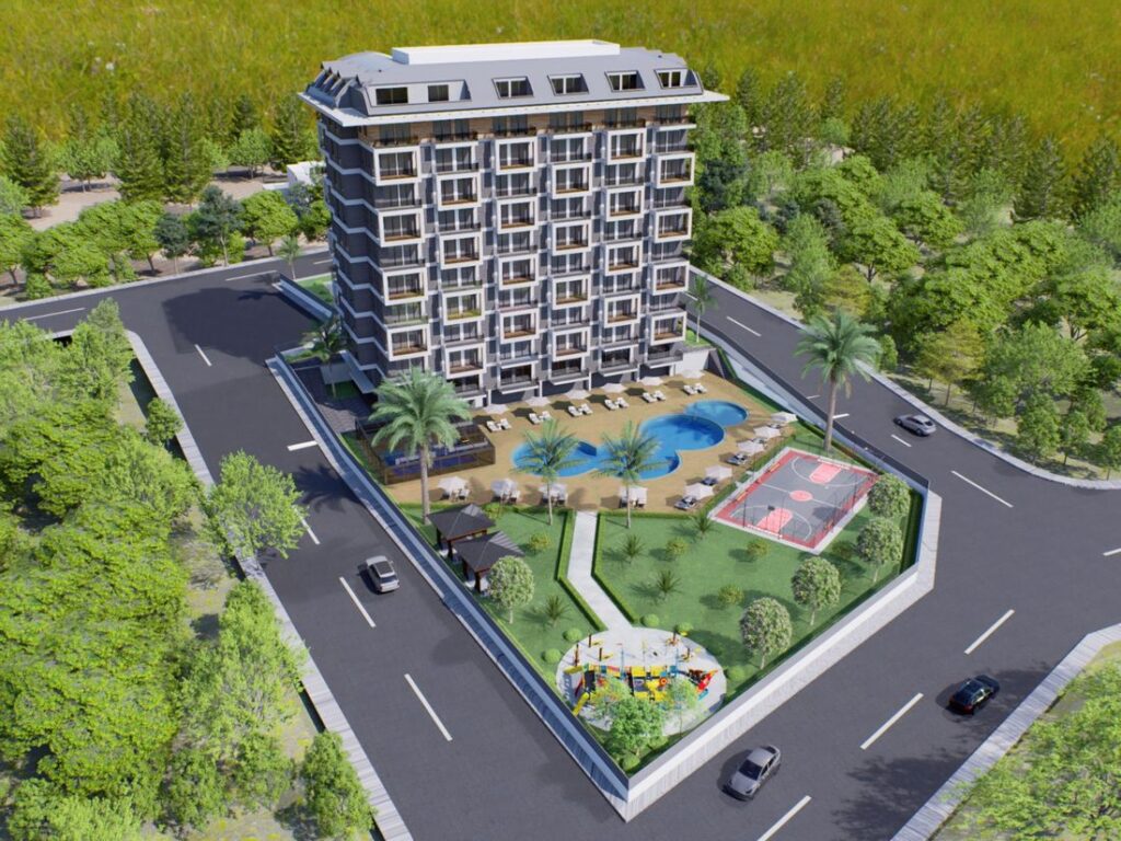 Современные апартаменты у моря в Пазарджи (011480)