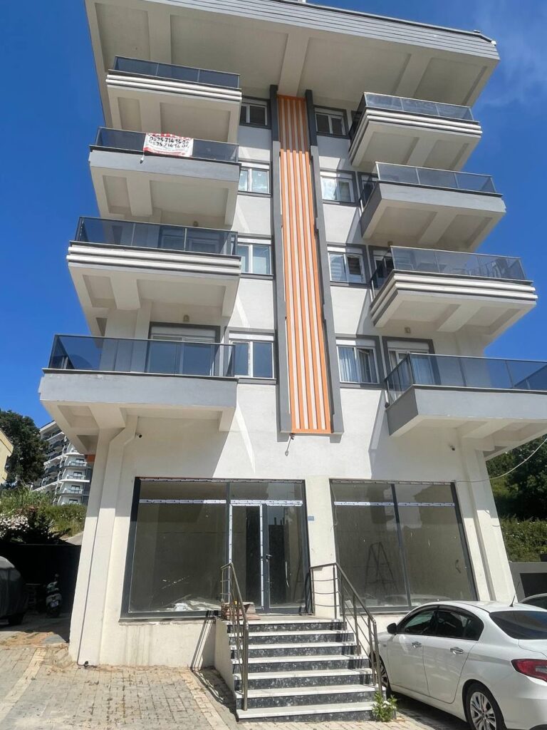Квартира 1+1 в Авсалларе, в 300 метрах от моря (00400)